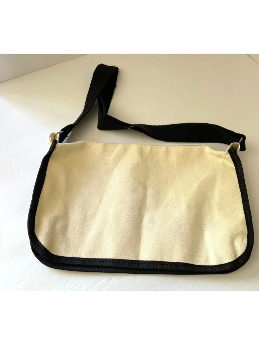 New Peanuts Snoopy Comic Print Canvas Shoulder Crossbody Bag
